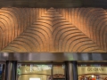 Brick sculpture detail.