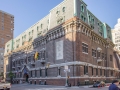 Designed in Beaux Arts style instead of mimicking a fortress.