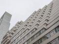 Symetrical setbacks along 58th Street.