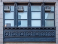 Second floor window detail.