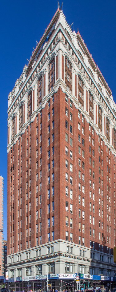 Masonic Building - W23rd Street at Sixth Avenue.