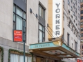 Deco detailed marquee on Eighth Avenue.