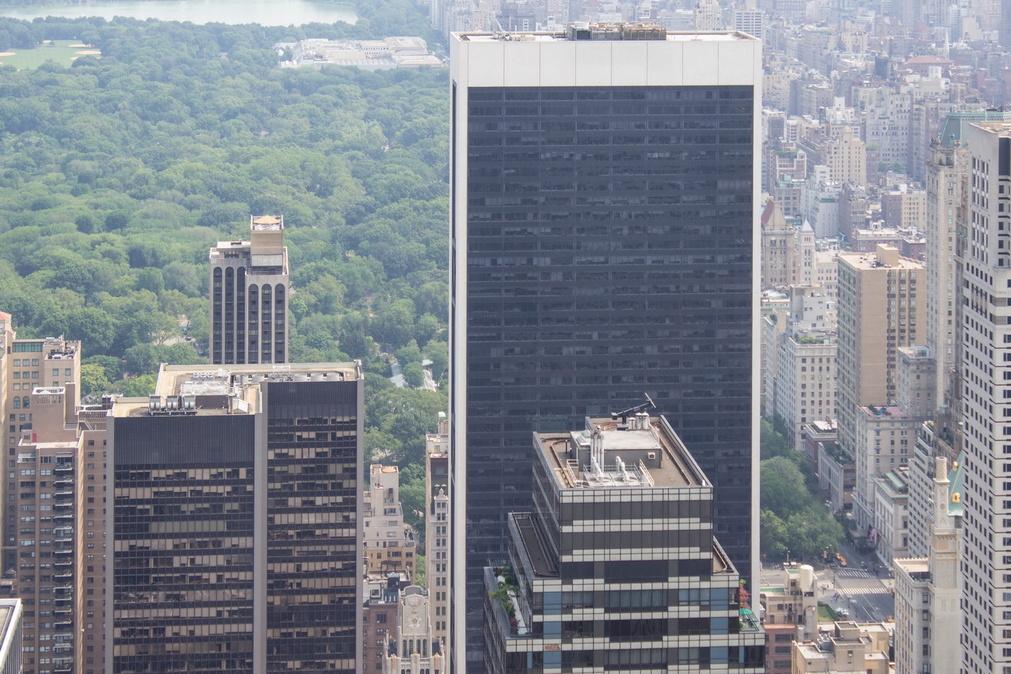 The 50-story Solow Building has commanding (and expensive) views of Central Park.