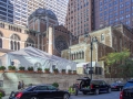 St. Bartholomew's Church - Park Avenue between E50th and E51st Streets. Community House is the building at right.