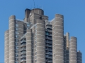 Many apartments have balconies.