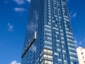 Interesting play of clouds and sky against the mirror facade.