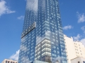 Interesting play of clouds and sky against the mirror facade.