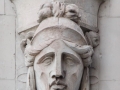 Four heads repeat around the Barclay Street, Broadway and Park Place facades. (3)