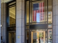 A three-story arcade (patrolled by zealous security!) circles the office tower base.